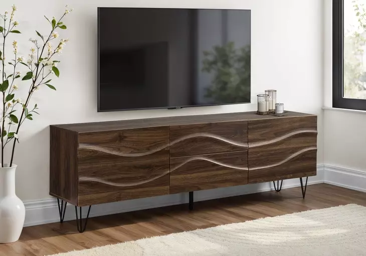 2828 Brown 72" TV Stand