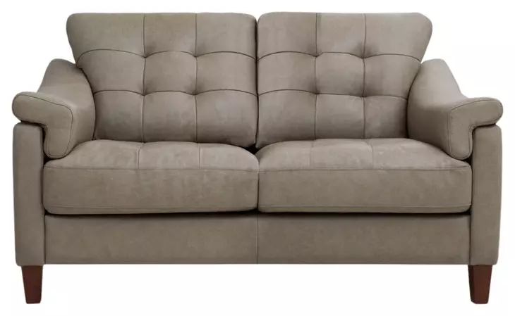 Emerson Green Pea Leather 64" Loveseat