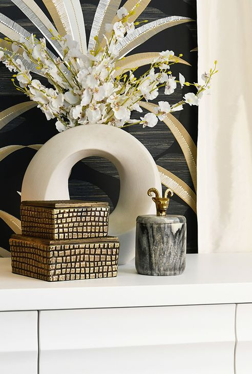 Gates Matte White Lacquer 4 Door Buffet