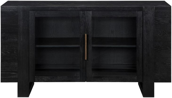 Reid Black 2 Door Server with USB Charging