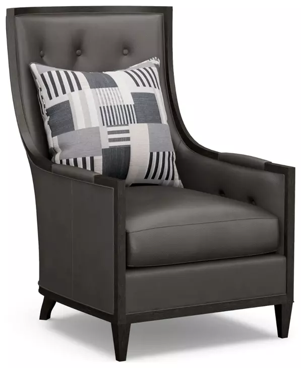 Greenwood Misty Gray Upholstered Lounge Chair