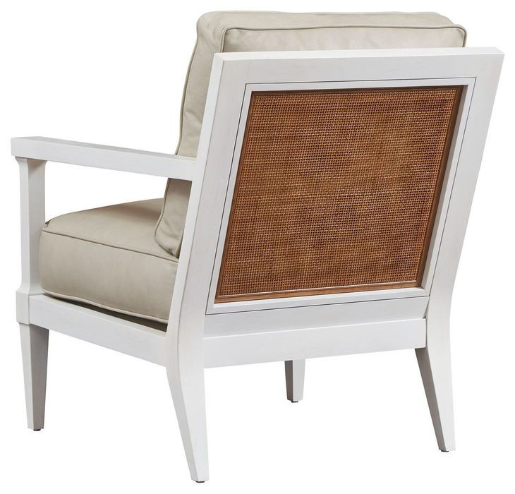 Splashes Beige Leather Upholstered Chair
