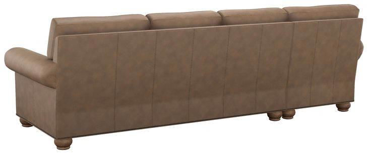 Braxton Mocha Leather Modular Sectional