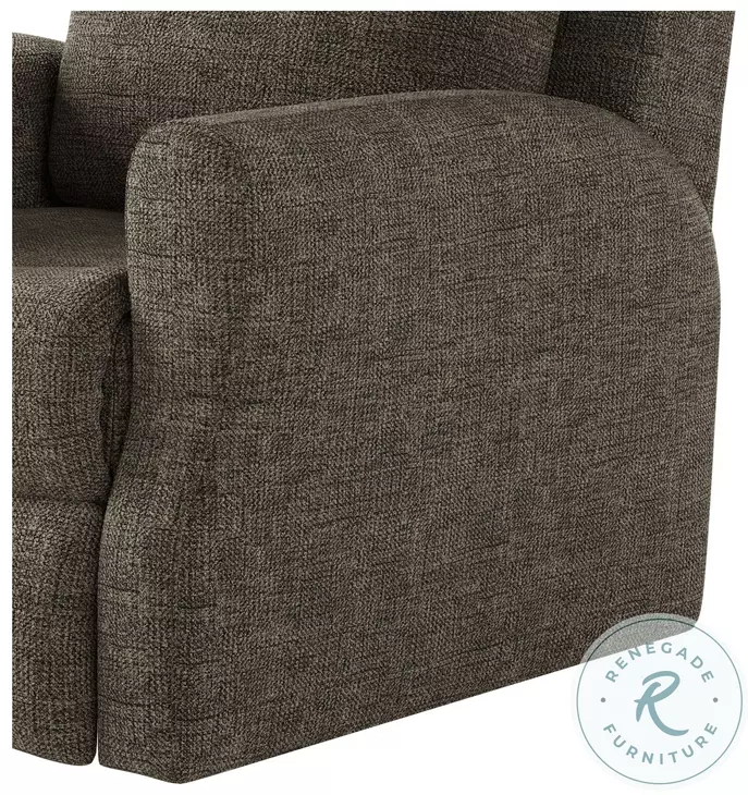 Fame Brady Chocolate Power Headrest Rocker Recliner