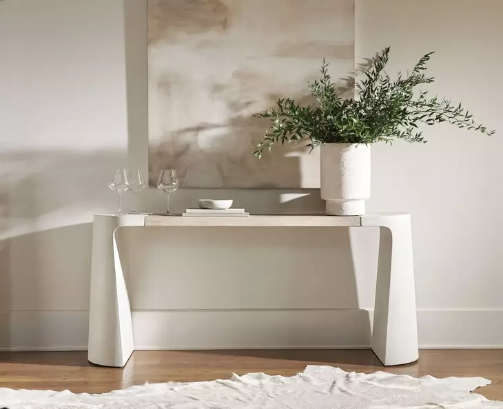 Prado Tawny And Buff Console Table