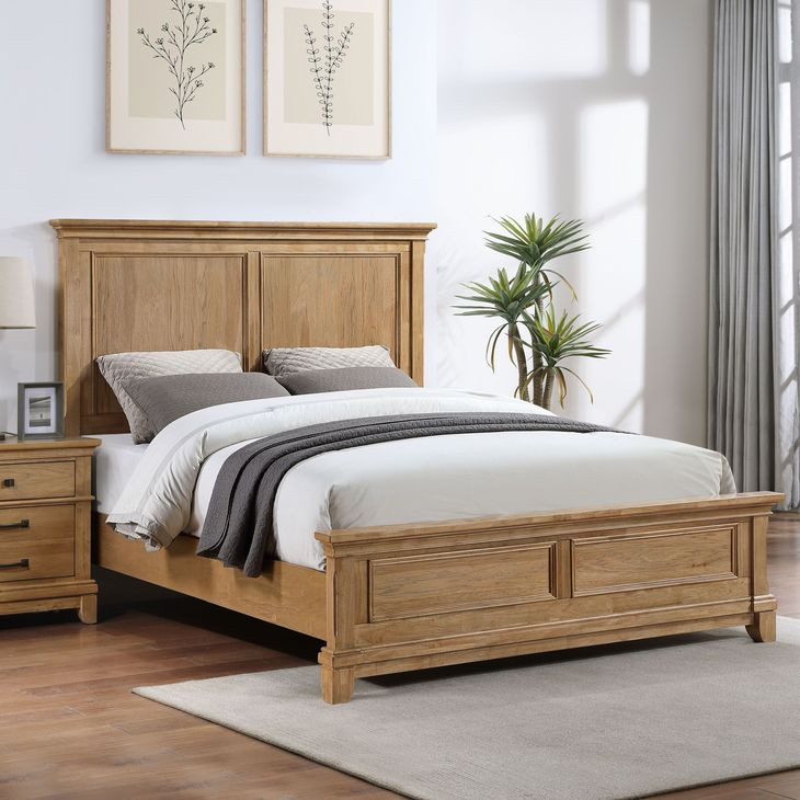 Sunstone Honey Brown Panel Bedroom Set