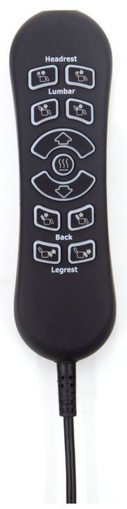 Louisville Rainer Dove Power Lift Recliner with Power Headrest and Power Lumbar