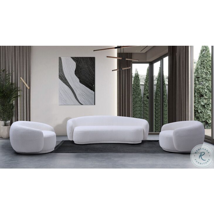 Lounge Off White Chair From JNM Coleman Furniture