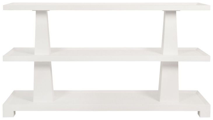 Lowen White 62" Console Table