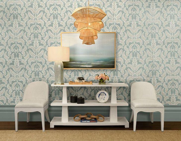 Lowen White 62" Console Table