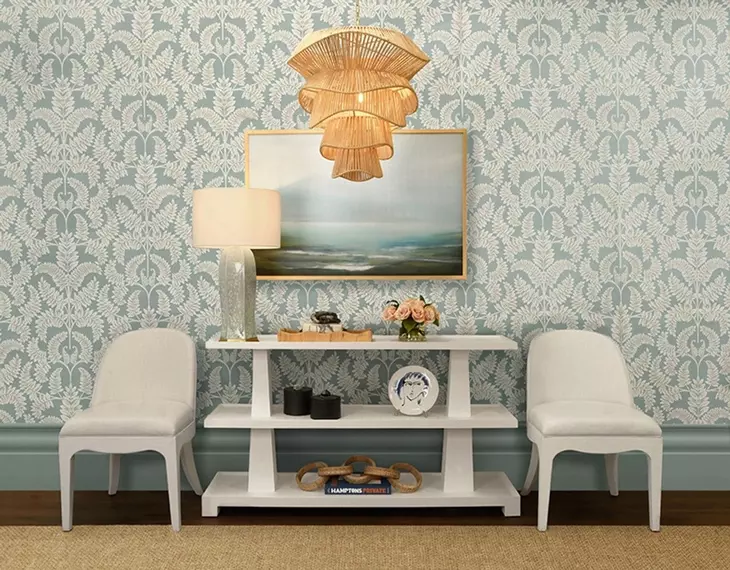 Lowen White 62" Console Table