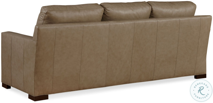 Leatherstone Beige 93" Sofa