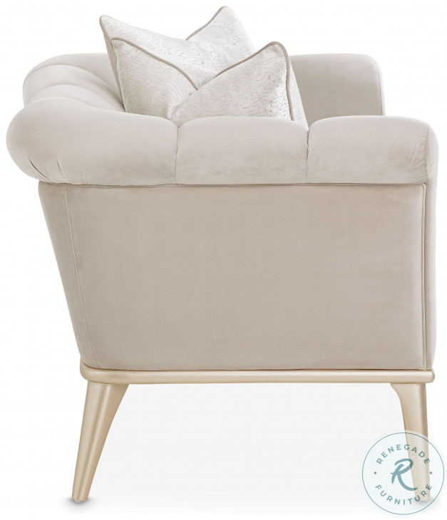 Yvette Medium Champagne Living Room Set from Aico Coleman Furniture