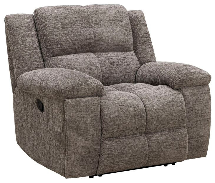 Buster Cabot Stone Manual Recliner
