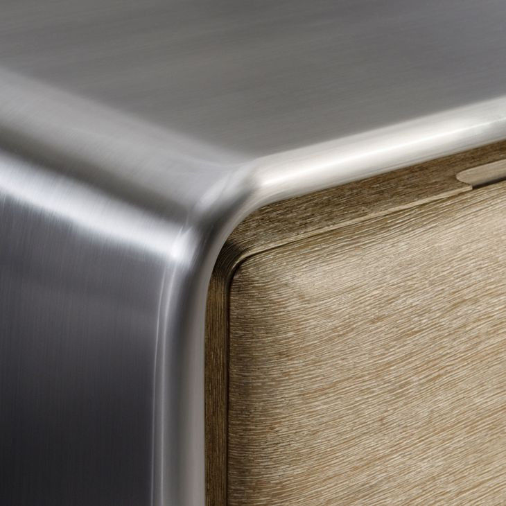 Lomond Tarnished Nickel 6 Drawer Dresser