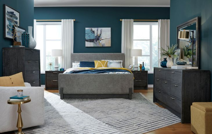 Kinsley Black Heron 5 Drawer Chest