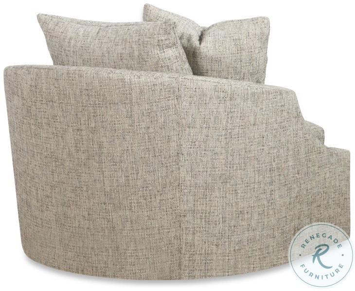 Tatum Beige Swivel Chair