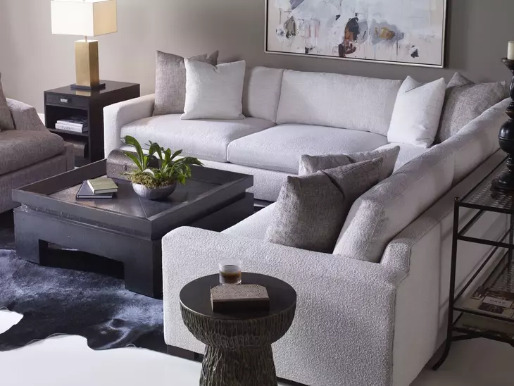Great Room White 2 Piece Sectional