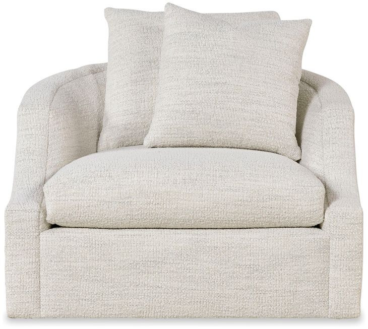 Tatum Beige Swivel Chair