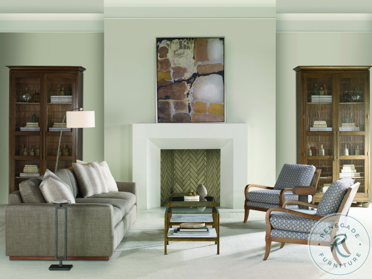 Pericles Limestone And Rustic Black Martini Table