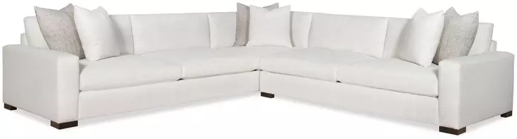 Great Room White 2 Piece Sectional