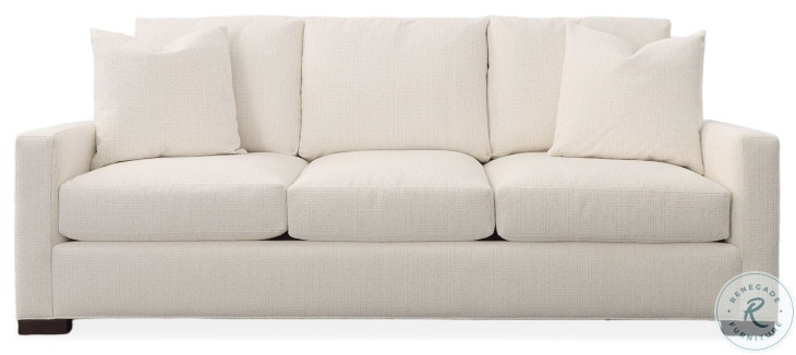Cornerstone Off White 93" Sofa with 2 Pillows