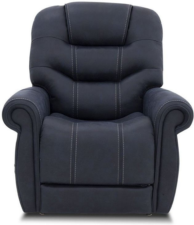 Lucas Canyon Ocean Performance Fabric Power Lift Recliner with USB Charging and 3 Zone Heat