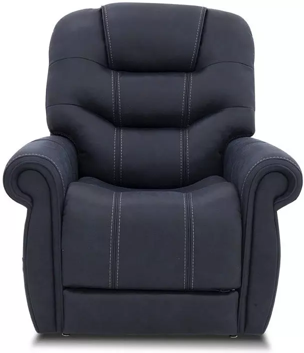 Lucas Canyon Ocean Performance Fabric Power Lift Recliner with USB Charging and 3 Zone Heat