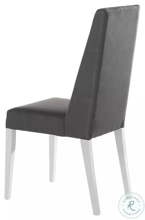 Luxuria White And Gray Chair Set of 2