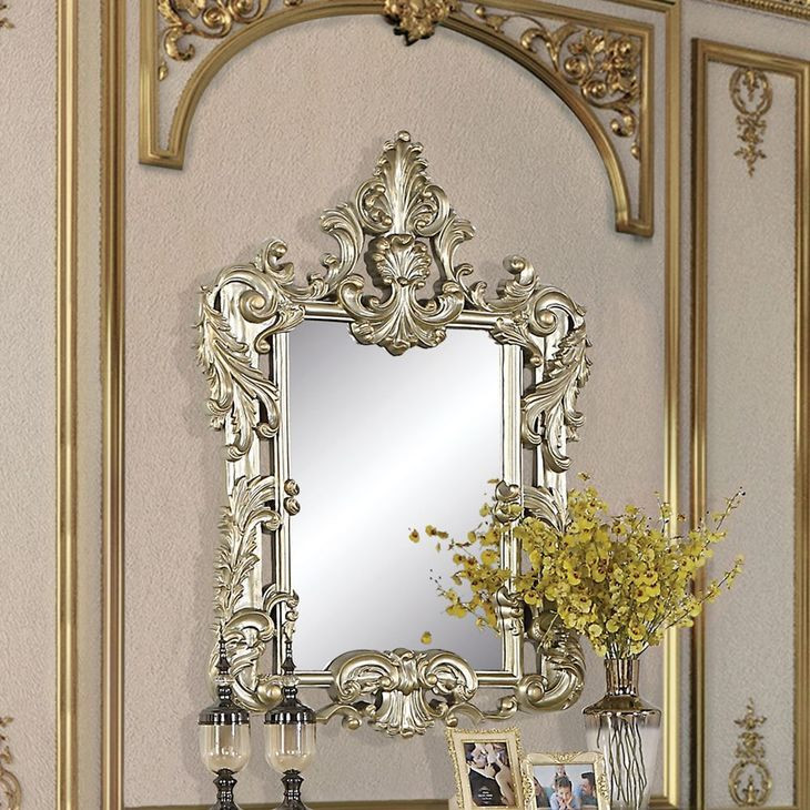 Sorina Antique Gold Rectangular Wall Mirror
