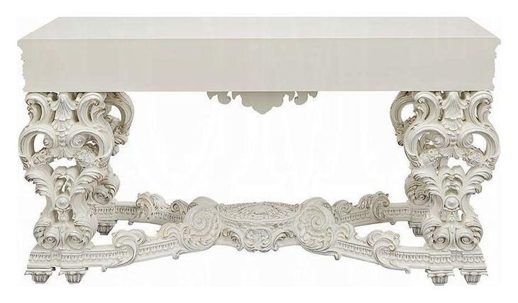 Adara Antique White Occassional Table Set
