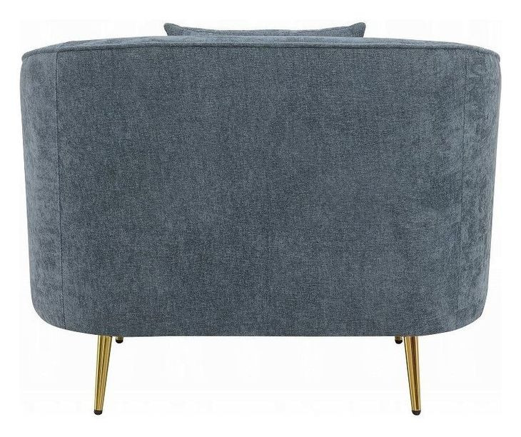 Nakendra Cobalt Blue Living Room Set with Pillows