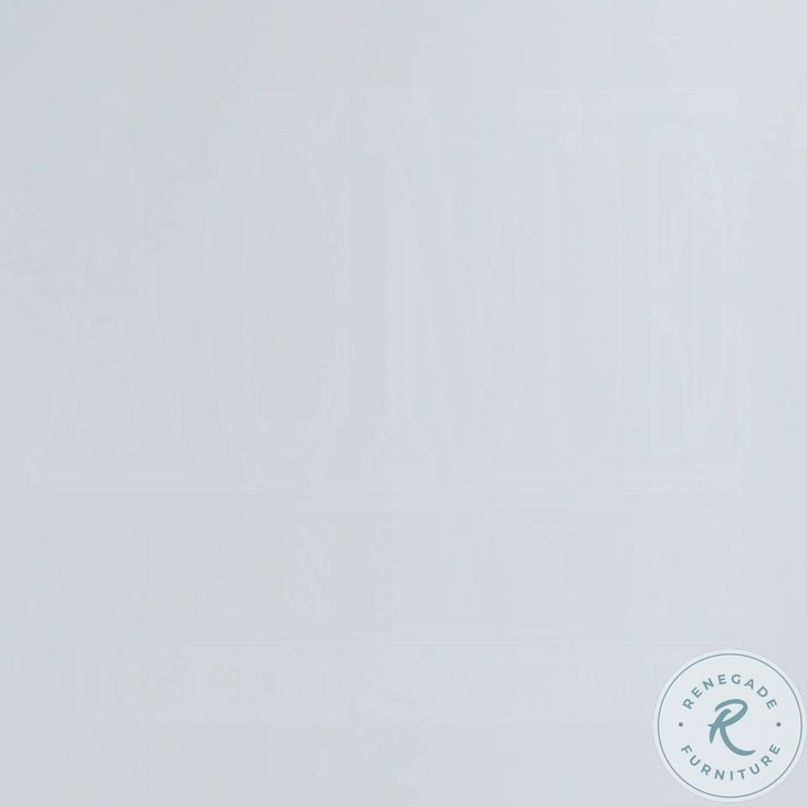 Zoma White High Gloss and Oak Round End Table