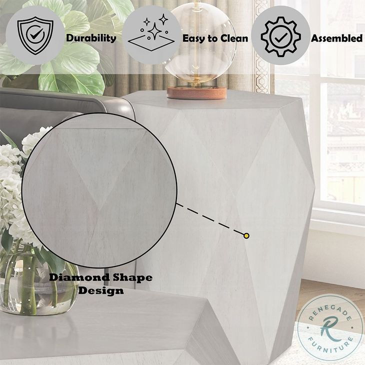 Acme Furniture Hanniel End Table - Thumbnail 5