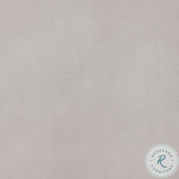 Evelyn Faux Concrete Top and Walnut Round End Table