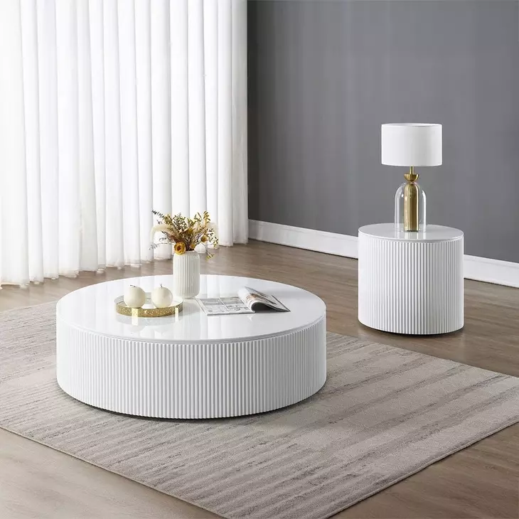 Dyllan White Occassional Table Set