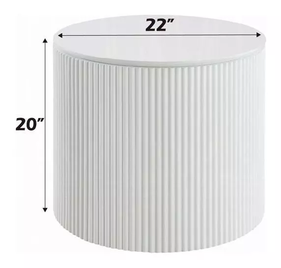 Dyllan White Occassional Table Set