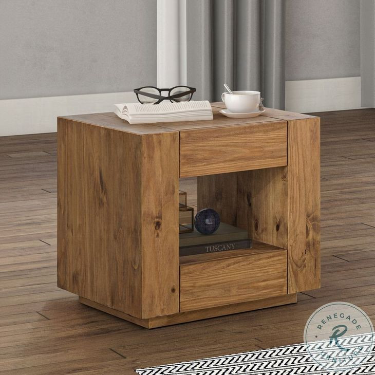 Harlan Oak Rectangular Rectangular End Table