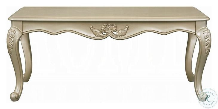 Libertee Champagne Rectangular Coffee Table