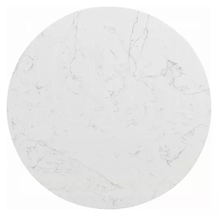 Jaramillo White and Black Marble Top Occassional Table Set