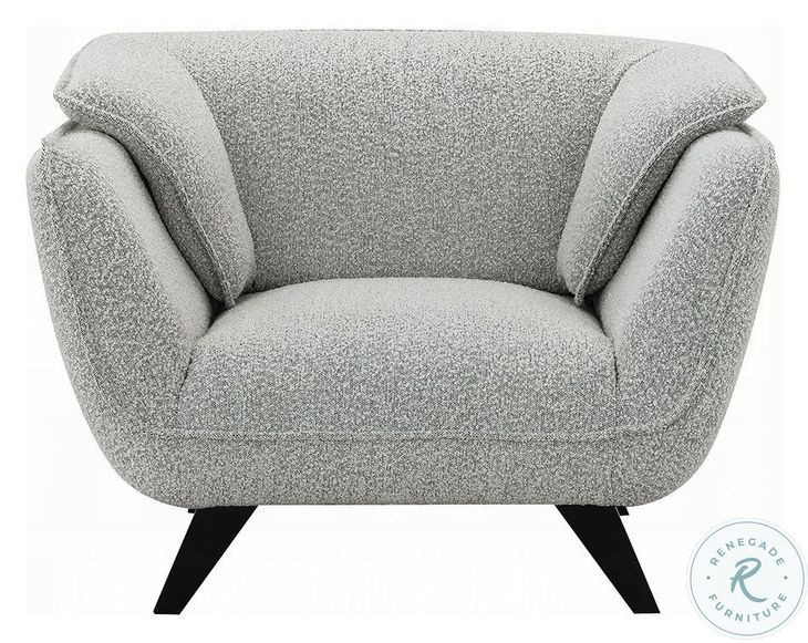 Nayeli Light Gray Boucle Chair