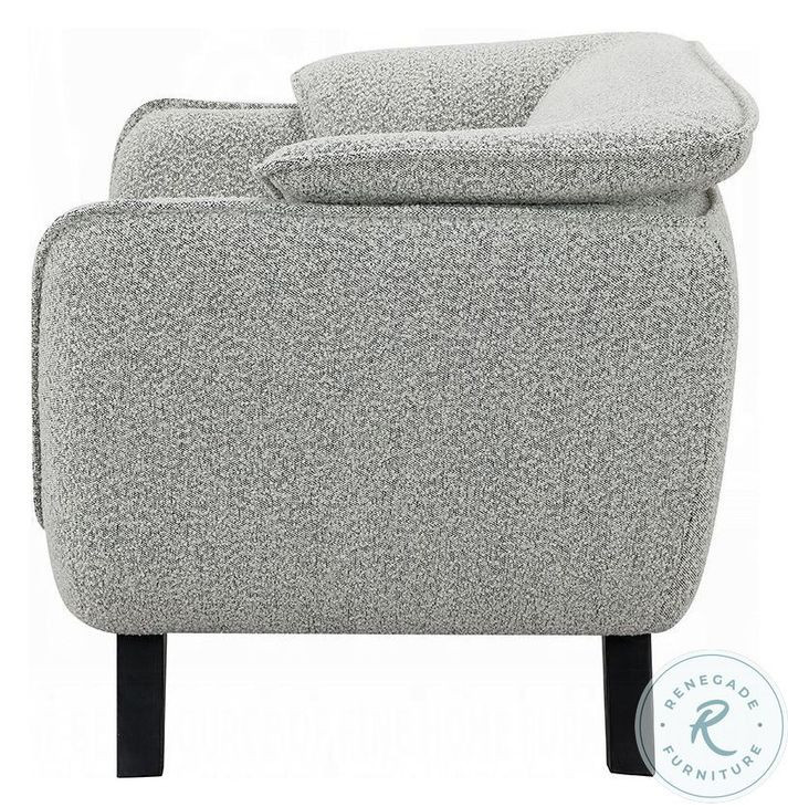 Nayeli Light Gray Boucle Living Room Set