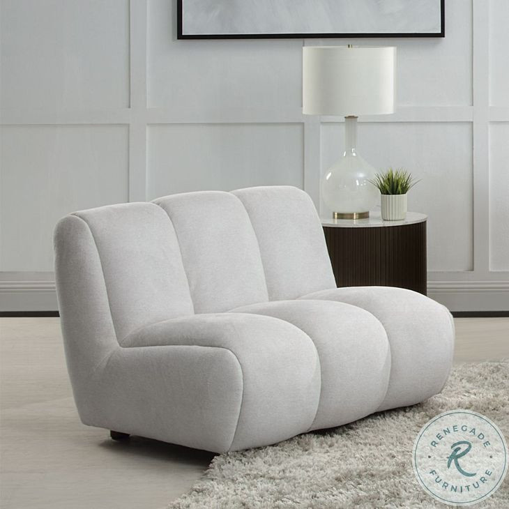Manilla Ivory White Linen Chair