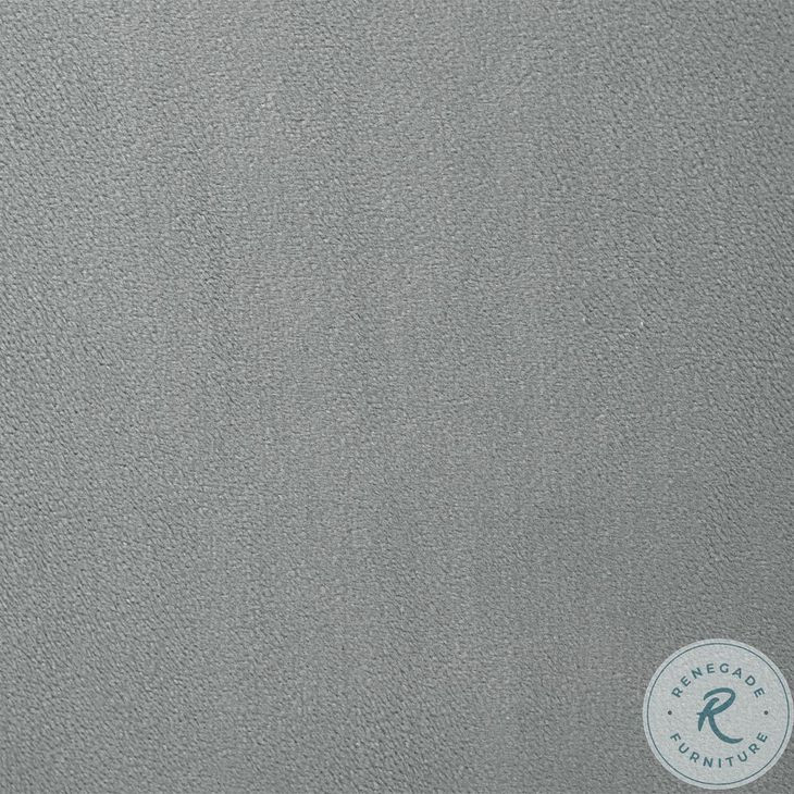 Lesley Gray Corduroy and Velvet Glider Recliner