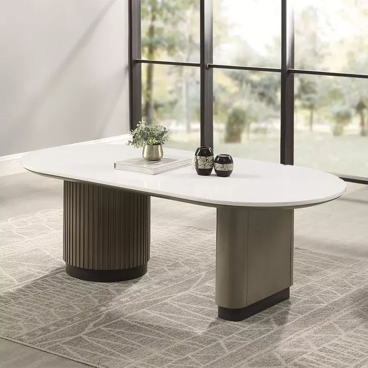 Clayten Light Oak Occassional Table Set