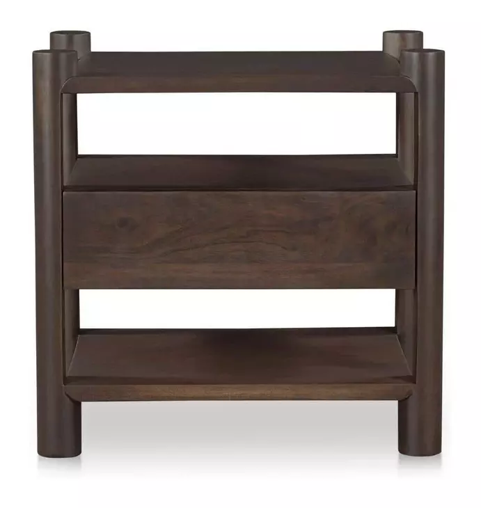 Devin Brown 1 Drawer Open Nightstand