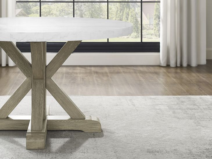 Carena Brown 52" Round Dining Table