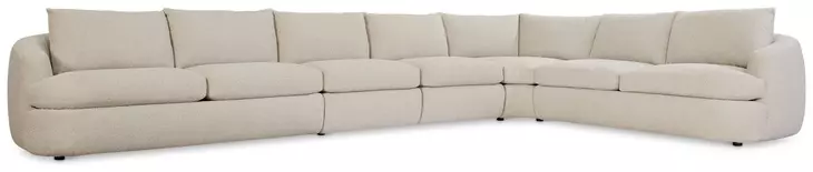 Jules Beige 5 Piece Sectional