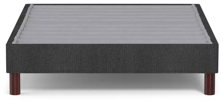 Nectar Upholstered Frame Gray Full Platform Bed
