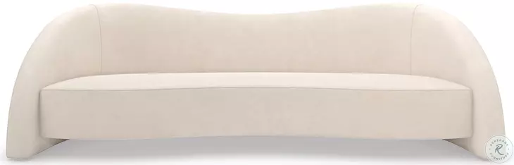 Movement Alabaster Performance Fabric 105" Sofa